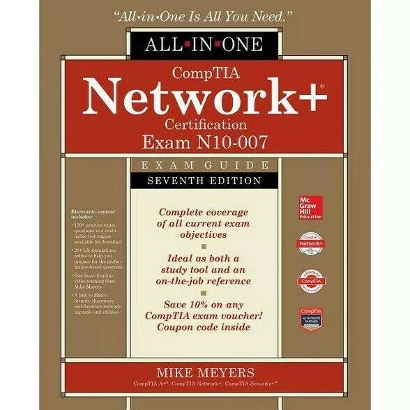 CompTIA Network+ N10007 Allinone Cert Examination Handbook seventh