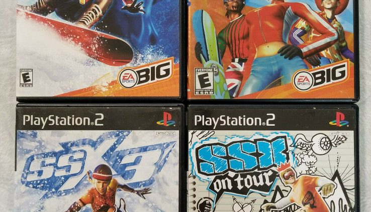 SSX games (Playstation2) PS2 Tested