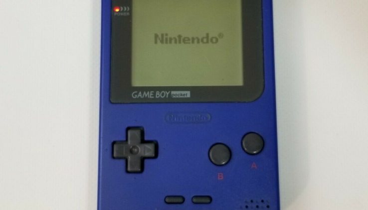 Nintendo Sport Boy Pocket Blue MGB-001 Handheld Sport Draw Entire