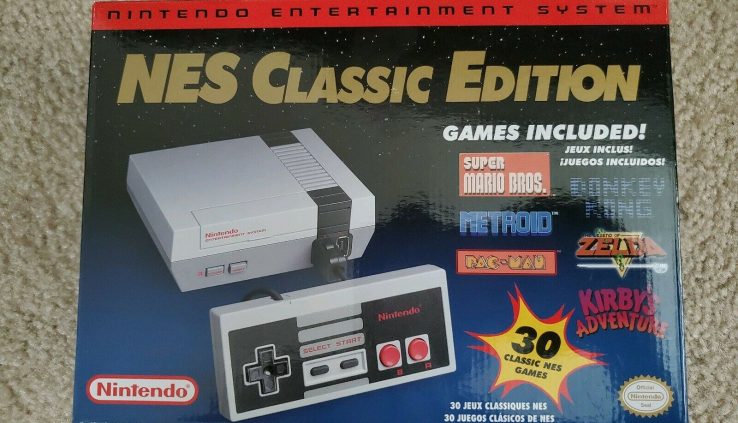 Nintendo NES Traditional Edition Home Console – Gray (CLVSNESA)