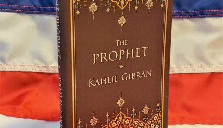 NEW The Prophet by Kahlil Gibran Bonded Leather-based Collectible Edition