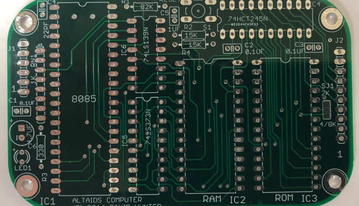 Altaids 8085 Single Board Computer PCB