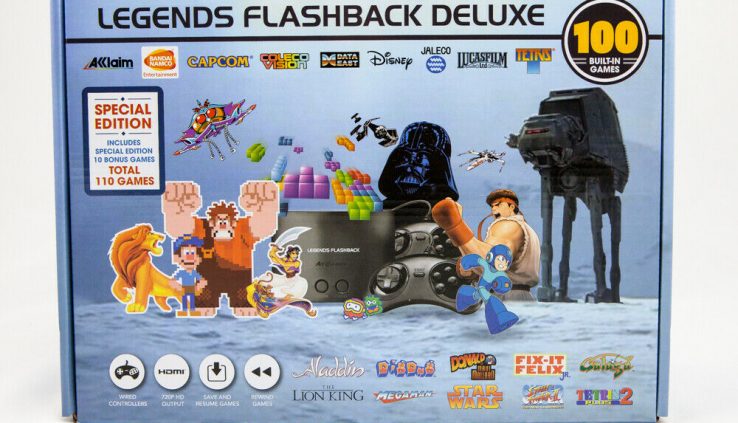 Legends Flashback Deluxe 100 Built-In Games