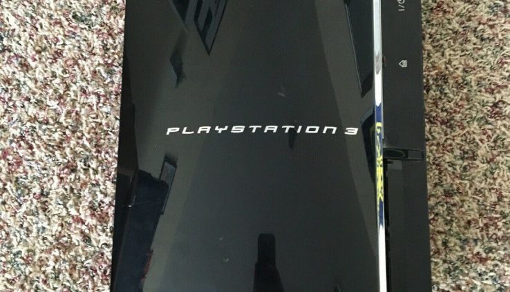 Sony Playstation3 80GB Backwards Neatly apt CECHE01 console & energy cord handiest