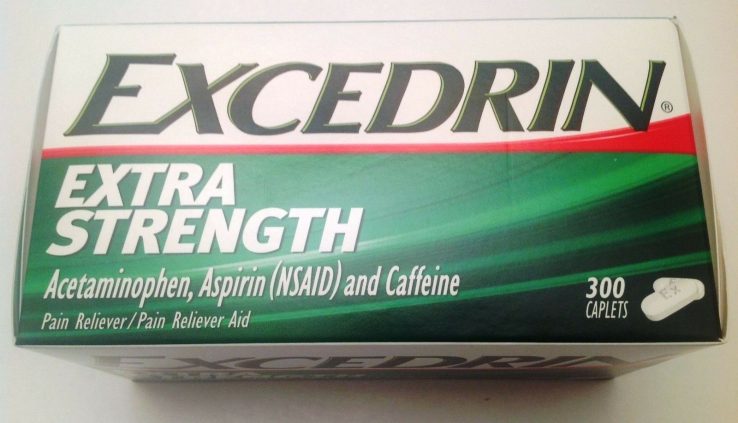 Excedrin Additional Strength 300 Caplets Headache Anxiety Reliever Acetaminophen