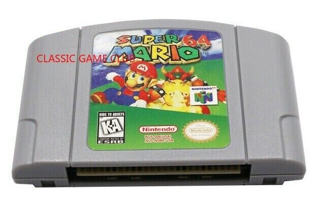 Expansive Mario 64 Video Game Cartridge Console Card US Model For Nintendo 64 N64