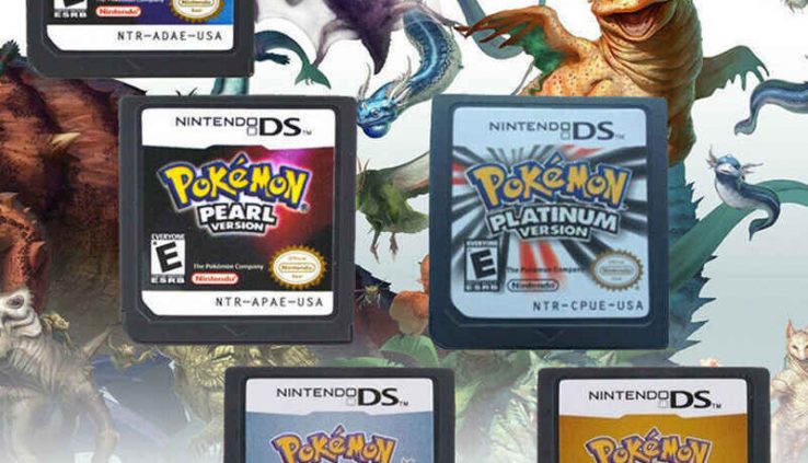 Pokemon Games Cards Platinum Diamond SoulSilver HeartGold For Nintendo 3DS NDSI