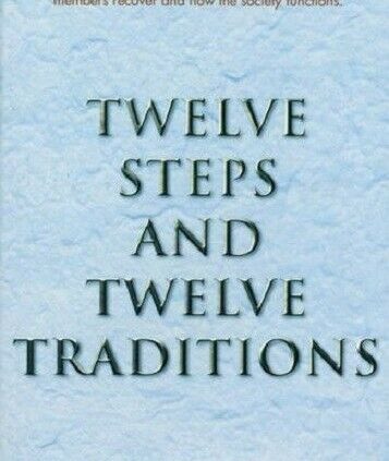 Twelve Steps and 12 Traditions Alcoholic dependancy paperback ebook FREE SHIPPING