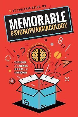 Memorable Psychopharmacology by Jonathan Heldt 2017,  *Paperback*