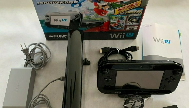 Nintendo Wii U Deluxe 32GB Sport Console Plot Bundle 7 Video games – Pls Learn Desc