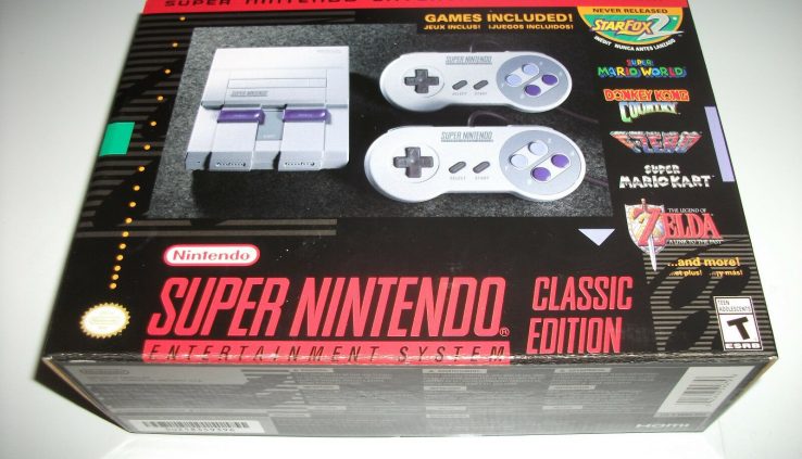 SNES Trim NES Classic Edition NINTENDO GENUINE AUTHENTIC  BRAND NEW MINT UNOPEN