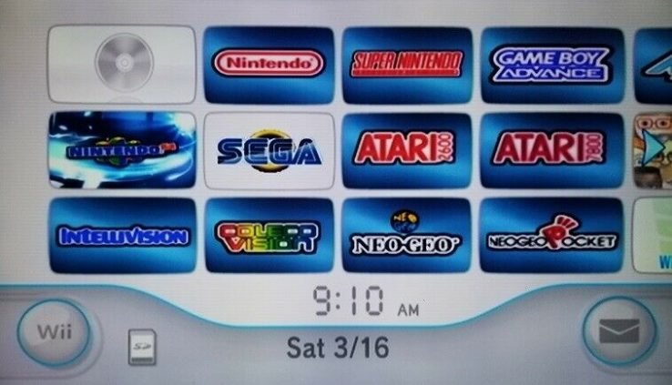 Nintendo Wii modded with Homebrew Channel