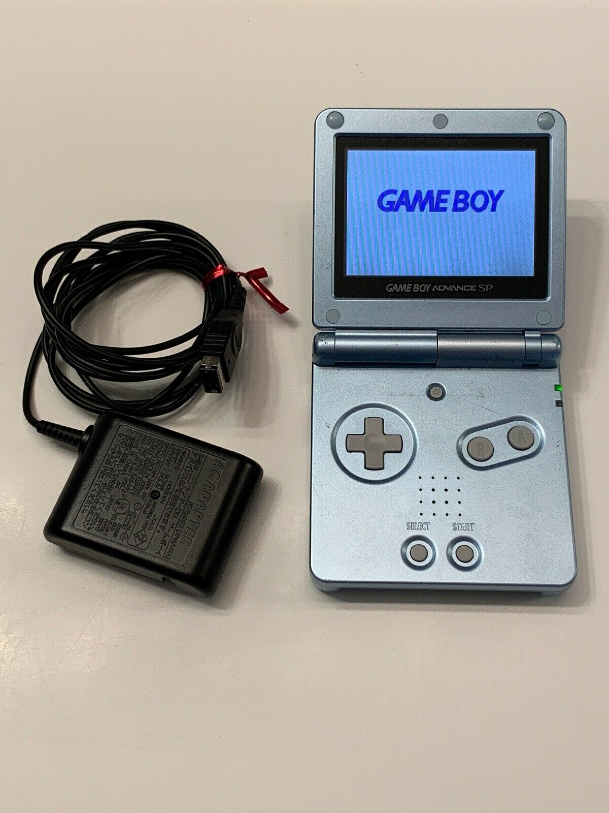 Nintendo GameBoy Reach GBA SP AGS-101 Pearl Blue Machine with Charger ...