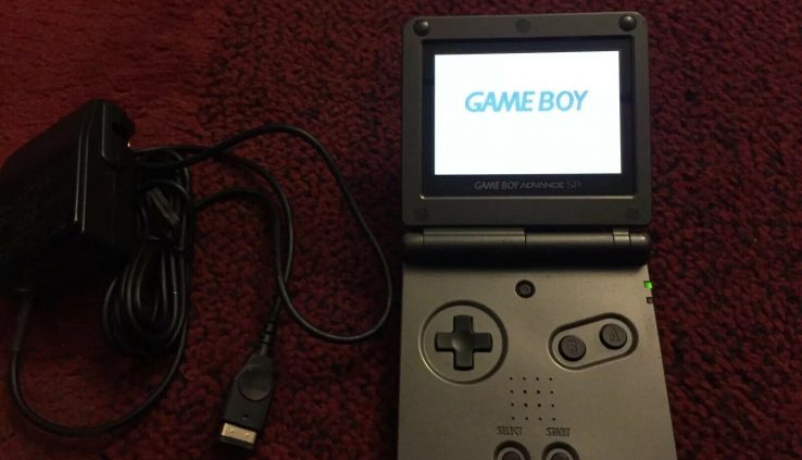 Nintendo Sport Boy Near SP Graphite Handheld System AGS-101