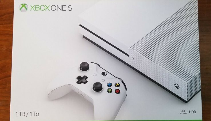 Microsoft Xbox One S 1TB Console – White