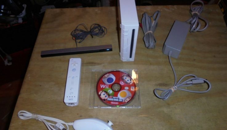 Nintendo Wii Bundle With contemporary successfully-organized mario bros Total All Examined And Works