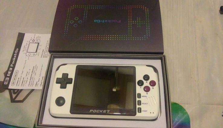 New Bittboy PocketGo V2 Handheld + Case