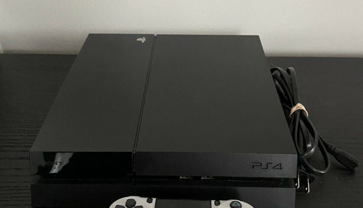 SONY PlayStation 4 500GB Console – Jet Sunless and 1 Controller