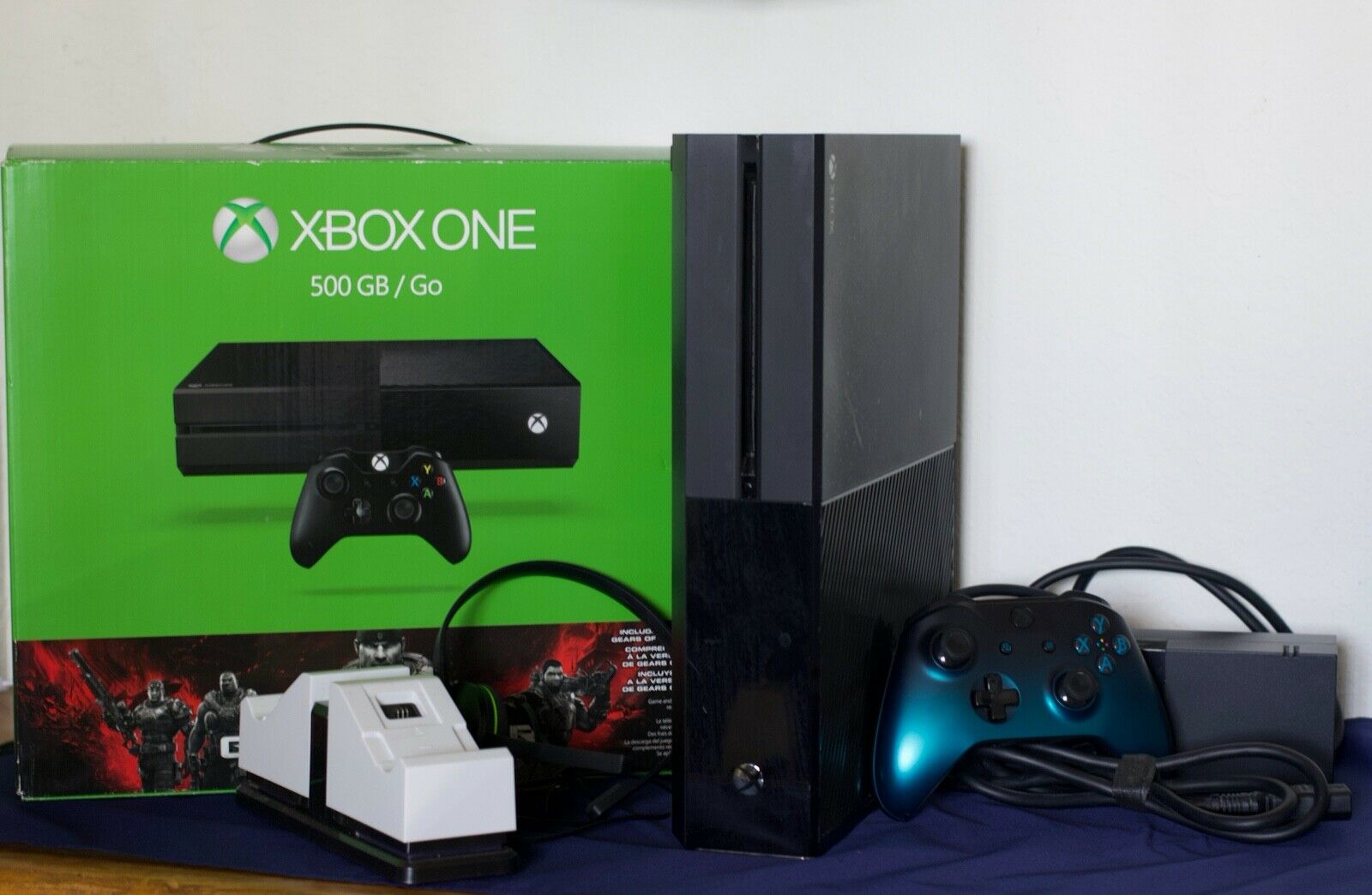 Microsoft Xbox One 500GB Black Console w/ Accessories Free Shipping ...