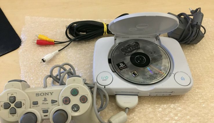 Sony PS One Machine w/ Spyro Riptos Rage and Controller (Ps1, PS1)