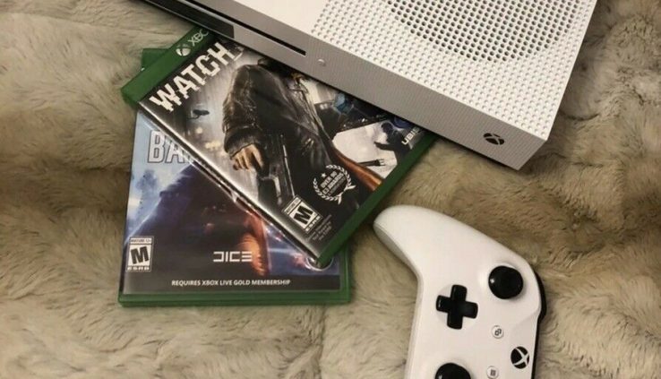 Microsoft Xbox One S 1TB Console – White