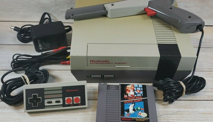 Common Nintendo NES Console – Unusual 72 Pin  *GUARANTEED* Sizable Mario Duck Hunt