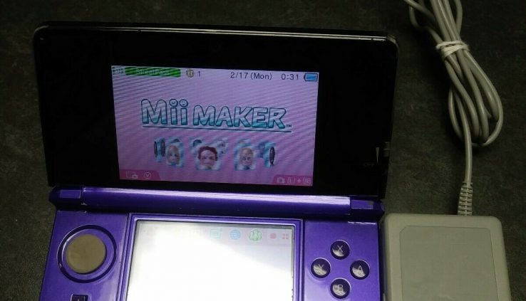 Nintendo 3DS Originate Edition Center of the night Purple Handheld Plot (CTRSUAAR)