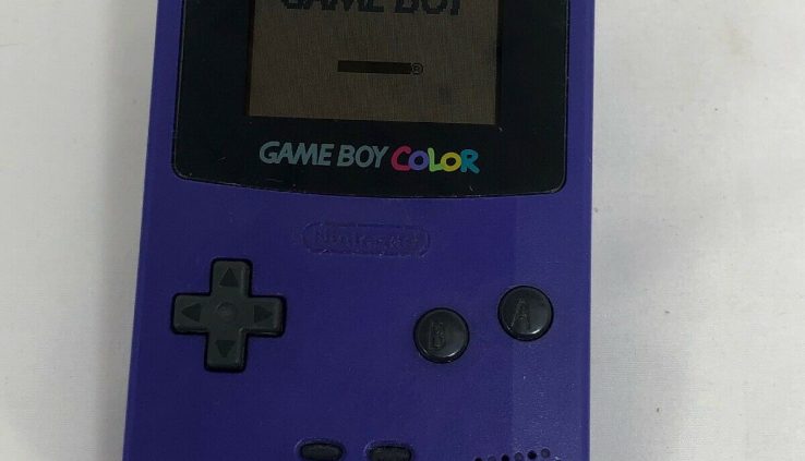 Nintendo Sport Boy Color, Purple – Tested & Working!