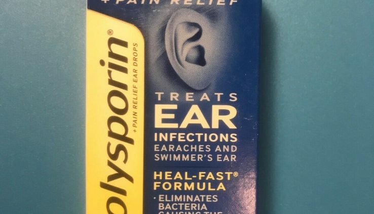 Polysporin Antibiotic Be troubled Relief Ear Drops for infections. FAST ship from USA