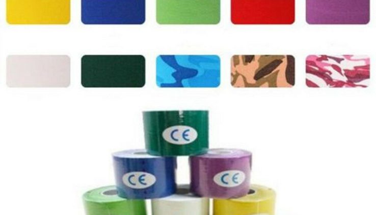 Waterproof 5M Sports Tape Kinesiology Muscles Care Elastic Physio Therapeutic