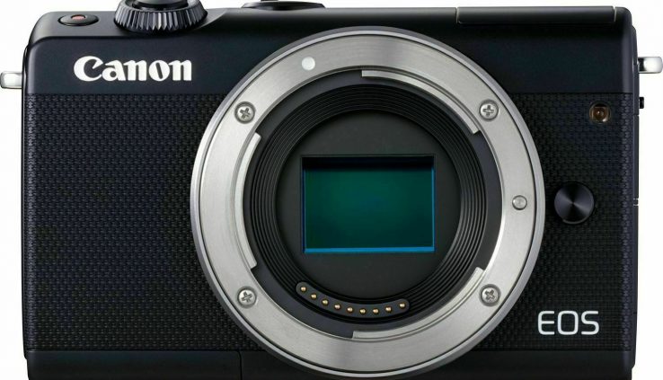 Canon EOS M100 Mirrorless Digital Digicam (Murky) Body – USA Model – Free Ship!
