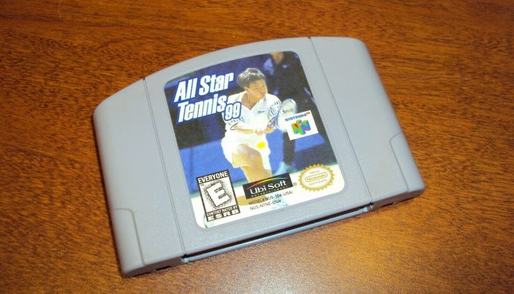 Fantastic All Neatly-known person Tennis Ninety nine Nintendo 64 1999 Fantastic N64