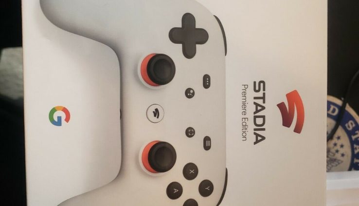 Google Stadia Premiere Version White +3 months professional code – NEW