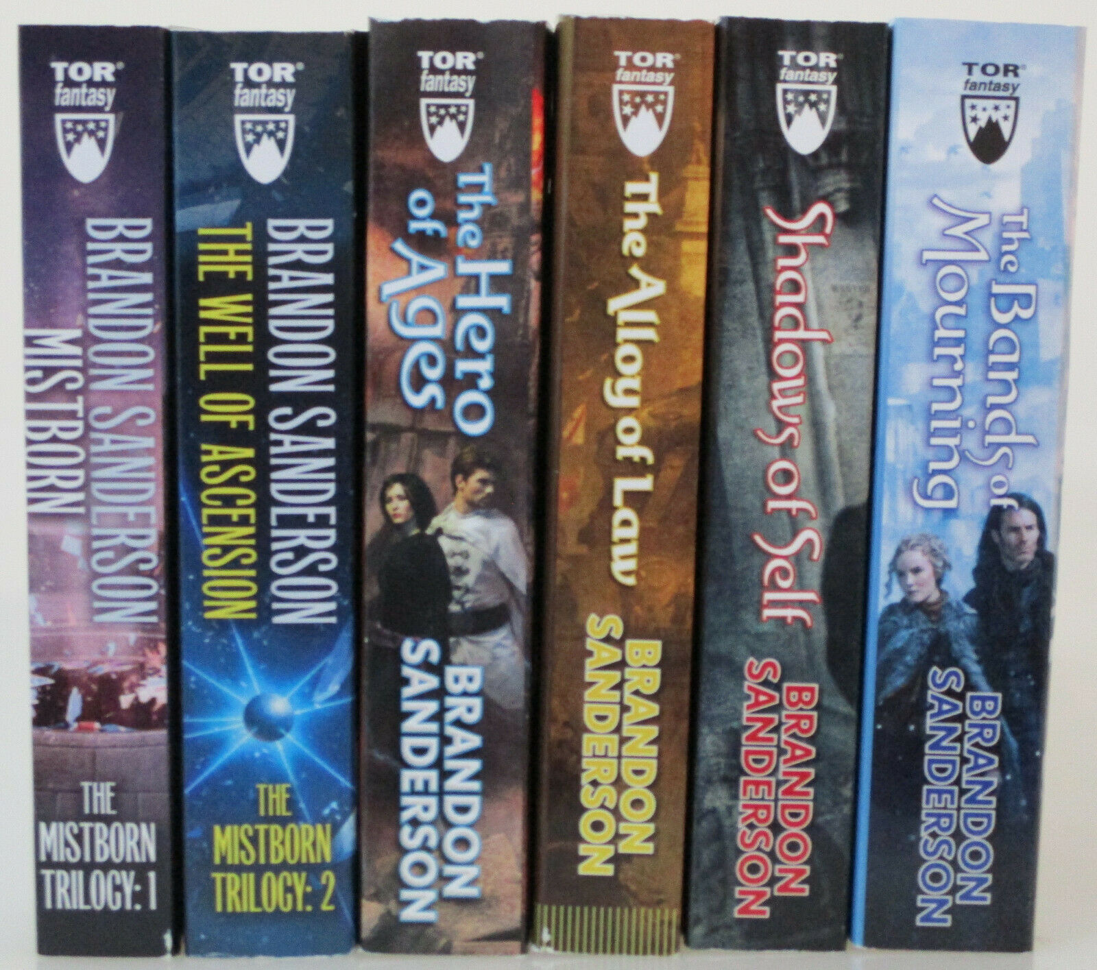 brandon sanderson mistborn series six book collection set
