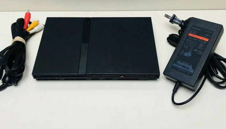 Sony PlayStation 2 PS2 Slim Gloomy SCPH70012 Console Expedient