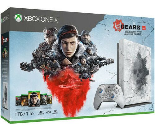 Xbox One X 1TB – Gears 5 Minute Version Console Bundle 6361004