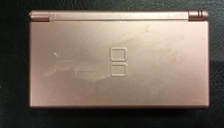 Nintendo DS Lite Handheld Scheme Crimson Works Substantial Console Examined