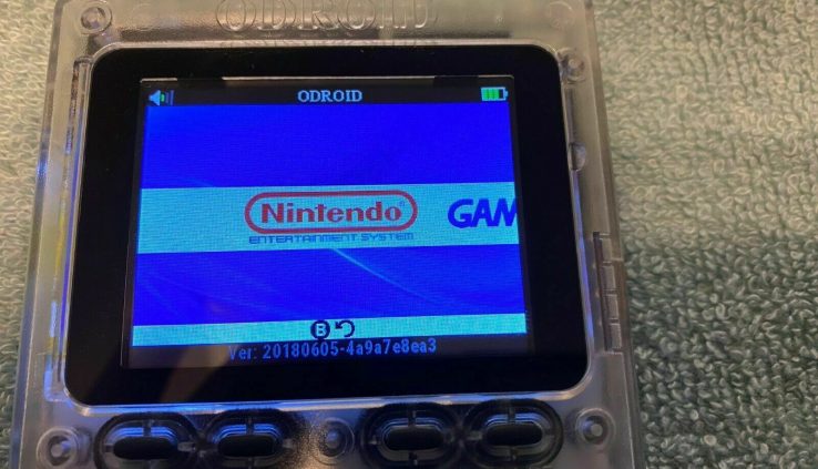 ODROID GO Console with 16GB SD Card Homebrew NES SNES Sega Genesis Emulation