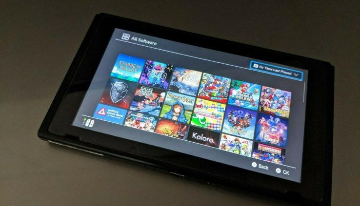 Nintendo Switch – Console Tablet Most efficient