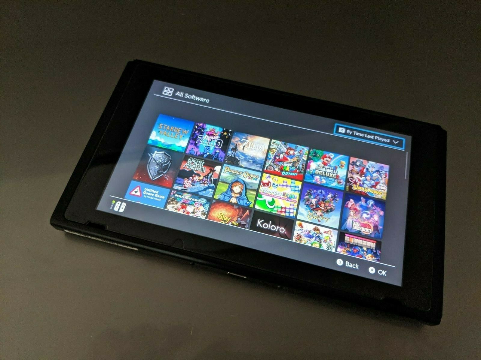 Nintendo Switch Console Tablet Most efficient on 