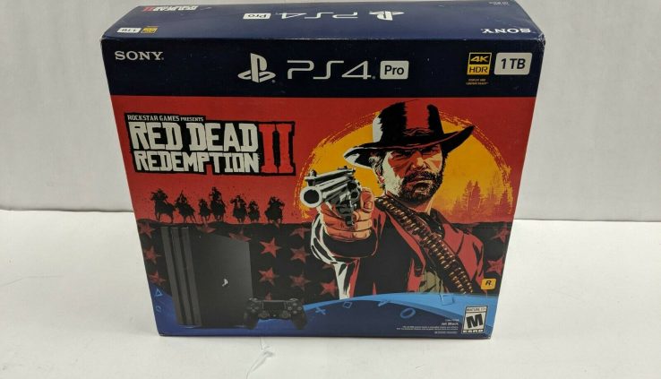 Beginning Field Sony PlayStation 4 Legit 1TB Red Useless Redemption 2 Bundle – NG0035