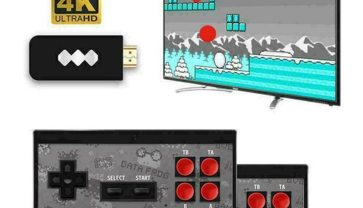 4K HDMI Retro Stick Video Recreation Console Built in 568 Basic Video games Free Shipping