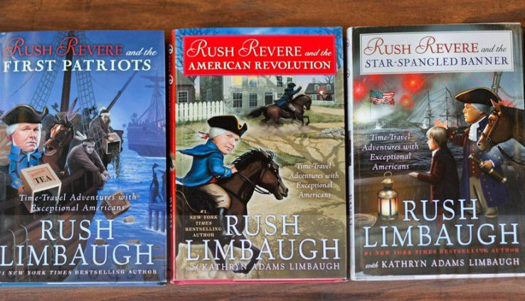 RUSH REVERE 5 VOLUME HARDCOVER BOOK SET (COLLECTION) Bustle Limbaugh FREE SHIP