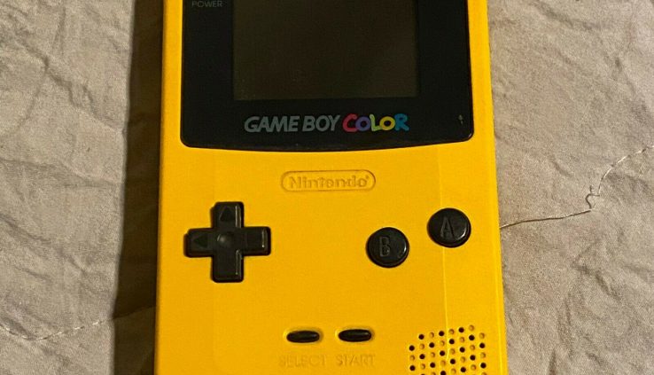 Nintendo Recreation Boy Coloration Handheld Blueprint – Dandelion Yellow Like minded Situation Examined