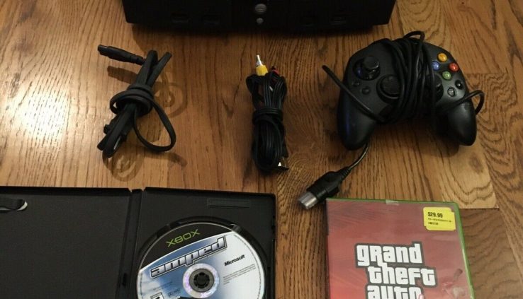 Long-established Xbox Console Controller Bundle W/ Video games  GTA – Tested/Working
