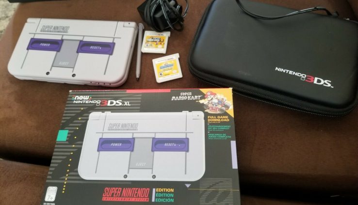 Collectible new Nintendo 3DS XL SNES Edition entails EXTRAS