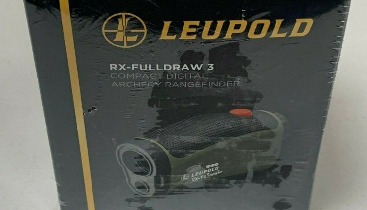 Leupold RX-FullDraw 3 w/DNA Digital Laser Rangefinder, Inexperienced, 174557 *BRAND NEW*
