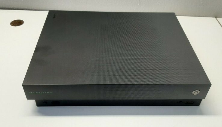 Microsoft Xbox One X Venture Scorpio Edition 1TB – Console Only – No controller