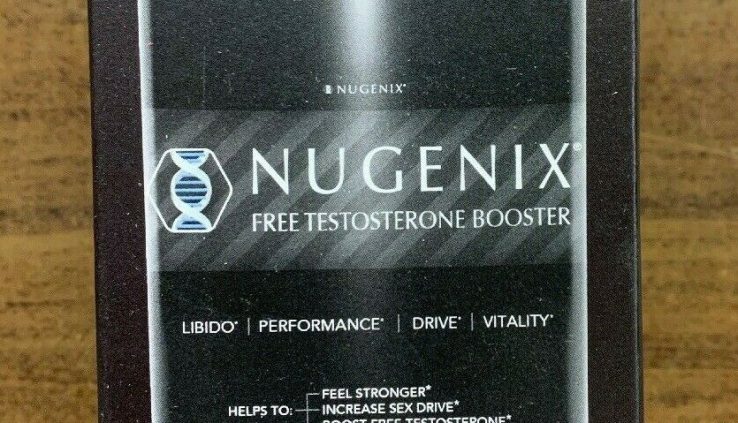 Nugenix Free Testosterone Booster – 42 Capsules New Sealed Free Transport