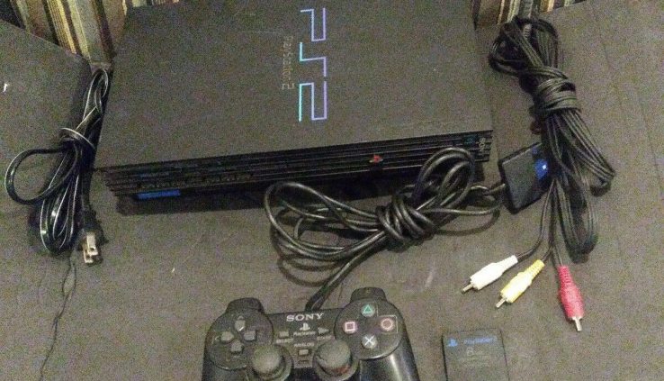 Sony PlayStation 2 PS2 SCPH-30001 Fat Murky Console full